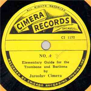 Jaroslav Cimera - Elementary Guide For The Trombone And Baritone