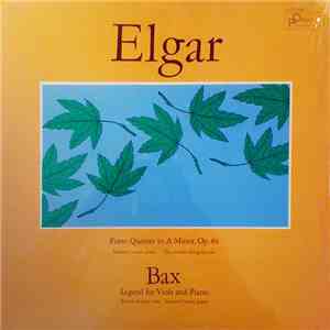 Elgar / Bax - Aeolian String Quartet, Leonard Cassini, Watson Forbes - Pian ...