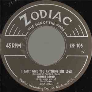 Norman Brooks / The Go Boys - I Can't Give You Anything But Love / Johnny's ...