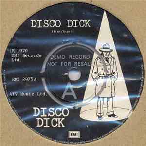 Disco Dick - Disco Dick / Disco I.Y. (D.I.Y. Disco)