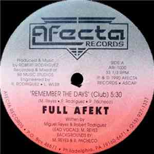 Full Afekt - Remember The Days