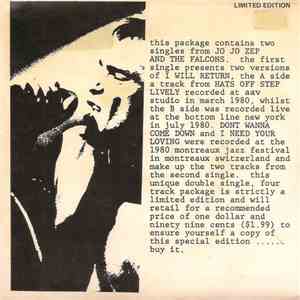 Jo Jo Zep and the Falcons - I Will Return