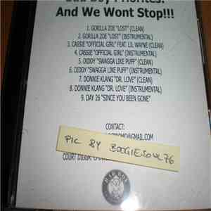 Various - Bad Boy Priorities: And We Won't Stop !!!