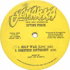 Divine Force - Holy War (Live) / Somethin Different