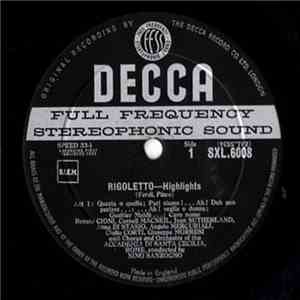 Verdi, Macneil, Sutherland, Cioni - Rigoletto - Highlights