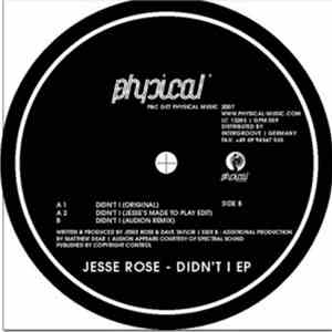 Jesse Rose - Didn't I EP