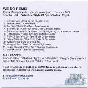 Various - We Do Remix (Remix Management - Roster Showreel) (Part 1)