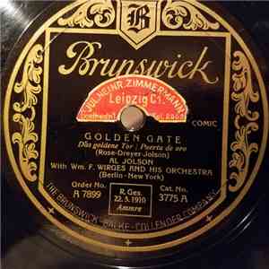 Al Jolson - Golden Gate / Four Walls