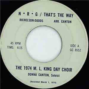 The M. L. King Ensemble - N-R-G / That's The Way