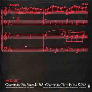 Mozart / Ashkenazy And Barenboim With Fou Ts'Ong / The English Chamber Orch ...