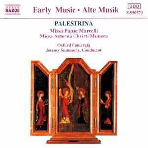 Palestrina - Oxford Camerata, Jeremy Summerly - Missa Papea Marcelli • Miss ...
