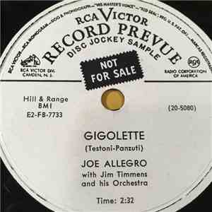 Joe Allegro - Gigolette / Open Your Heart