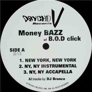 Money Bazz / Cozmic Ray - New York, New York / Danger