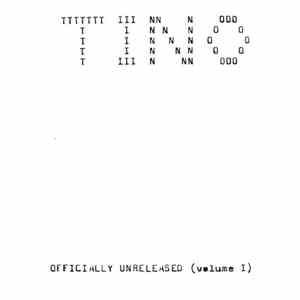 Tino  - Officially Unreleased (Volume 1)