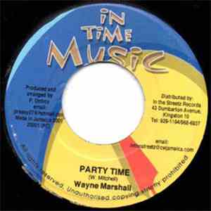 Wayne Marshall, Reagan  - Party Time / Jeans & Timberland