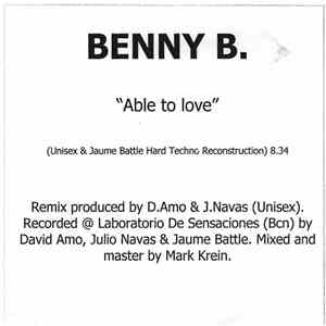 Benny B. - Able To Love