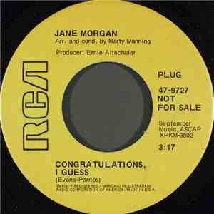 Jane Morgan - Congratulations, I Guess