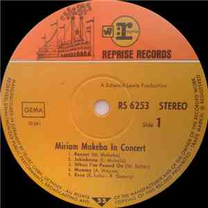 Miriam Makeba - In Concert