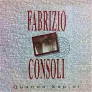Fabrizio Consoli - Quando Saprai