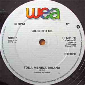 Gilberto Gil - Toda Menina Baiana