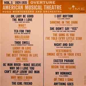 Hugo Montenegro And Orchestra - Overture,  American Musical Theatre, Vol. 1 ...