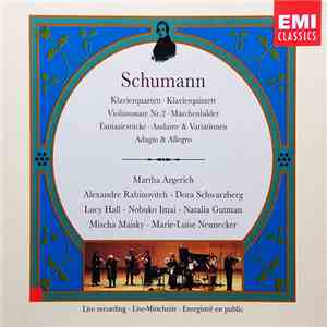 Schumann - Chamber Music / Kammermusik / Musique de chambre. Martha Argeric ...