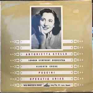 Puccini, Antonietta Stella, London Symphony Orchestra, Alberto Erede - Oper ...