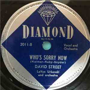 David Street  - In Love In Vain / Who's Sorry Now