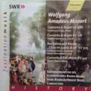 Wolfgang Amadeus Mozart - Friedrich Gulda / Arthur Grumiaux / Suzanne Danco ...