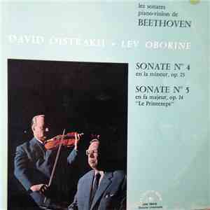 Beethoven - David Oistrakh Et Lev Oborine - Les Sonates Piano-Violon De Bee ...