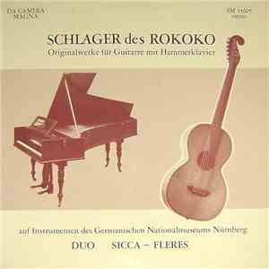 Mario Sicca - Rita Fleres - Schlager Des Rokoko - Originalwerke Für Guitarr ...