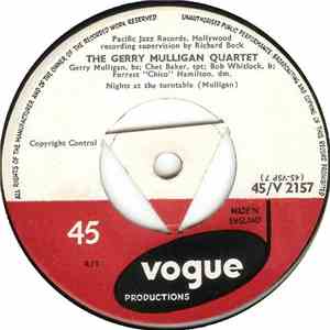 The Gerry Mulligan Quartet - Nights At The Turntable / Frenesi