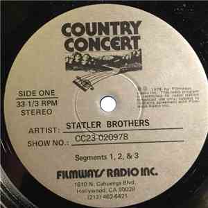 The Statler Brothers - Country Concert