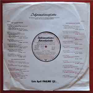 Various - Informations-Schallplatte - Liste April 1968