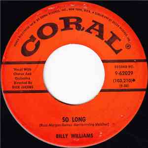 Billy Williams  - So Long