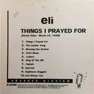 Eli  - Things I Prayed For