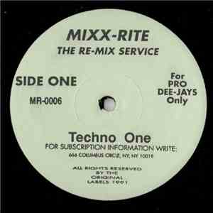 Unknown Artist - Techno One / Techno Two