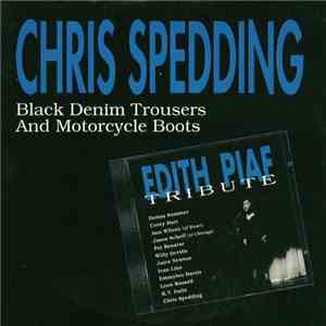 Chris Spedding - Black Denim Trousers And Motorcycle Boots