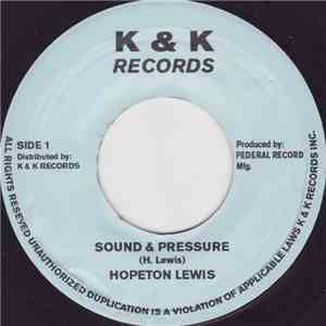 Hopeton Lewis / The Record Specialists - Sound & Pressure / Dynamic Pressur ...