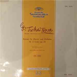 Tchaikovsky, Richard Kraus, Berlin Philharmonic, Shura Cherkassky - Konzert ...