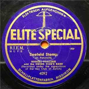 Hugues Panassié And  The Swing Club's Band - Seefeld Stomp / Angis' Blues
