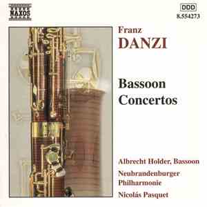 Franz Danzi - Albrecht Holder, Neubrandenburger Philharmonie - Bassoon Conc ...