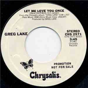 Greg Lake - Let Me Love You Once