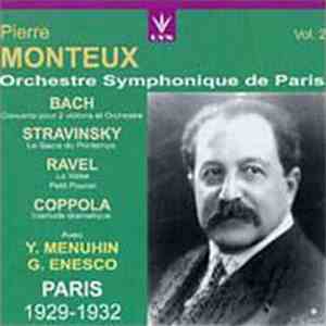 Pierre Monteux, Orchestre Symphonique de Paris - Vol. 2: Paris, 1929-1932