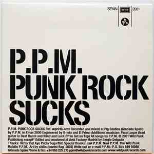 P.P.M. - Punk Rock Sucks