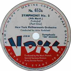 New York Philharmonic Orchestra Conducted By Artur Rodzinski - Symphony No. ...