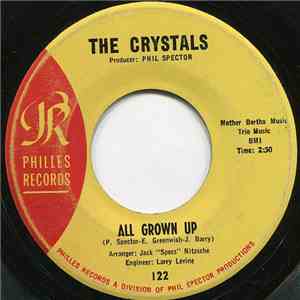 The Crystals - All Grown Up / Irving (Jaggered Sixteenths)