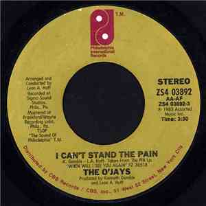The O'Jays - I Can't Stand The Pain / A Letter To My Friends