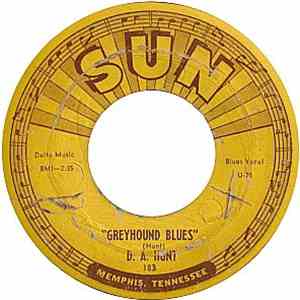 D.A. Hunt - Greyhound Blues