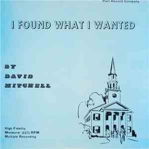 David Mitchell  - I Found What I Wanted